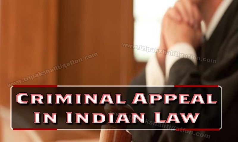 criminal appeal in Indian law