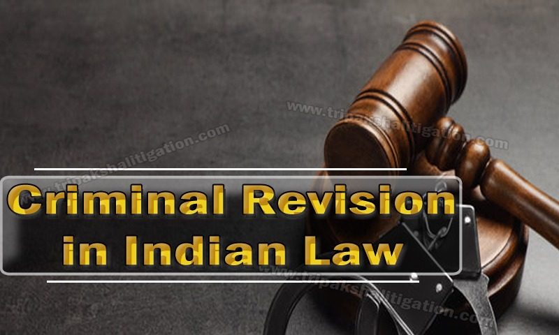 criminal revision in Indian law
