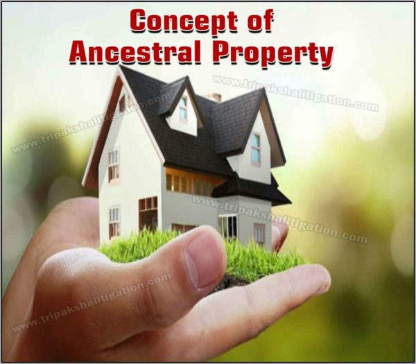 DIFFERENT CONCEPTS UNDER PROPERTY LAW