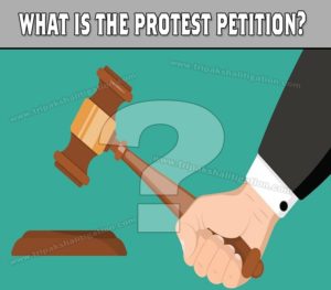 what is the protest petition