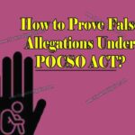 How to prove false allegations under POCSO ACT