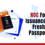 NOC For Issuance of Fresh Passport