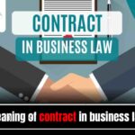 Meaning of contract in business law