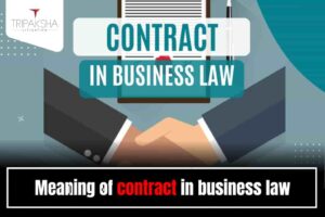 Meaning of contract in business law