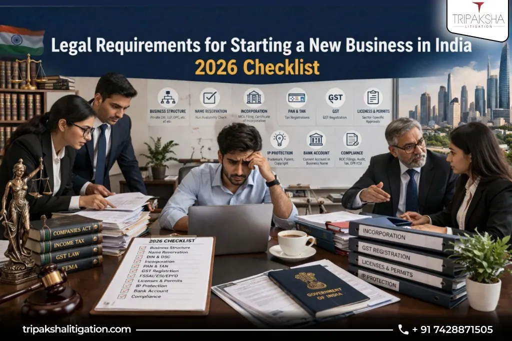 Starting a Business in India Legal Checklist 2026