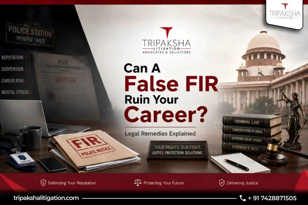 Can A False FIR Ruin Your Career Legal Remedies Explained