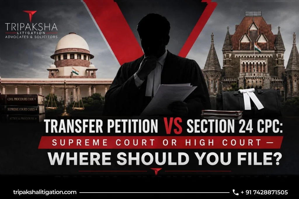 Transfer Petition Vs Section 24 CPC Filing Guide 2026