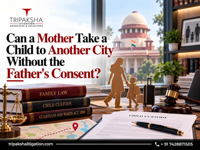 Can a Mother Take a Child to Another City Without the Father's Consent