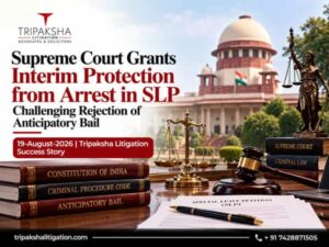 Supreme Court Grants Interim Protection from Arrest in SLP Challenging Rejection of Anticipatory Bail 19-August-2026